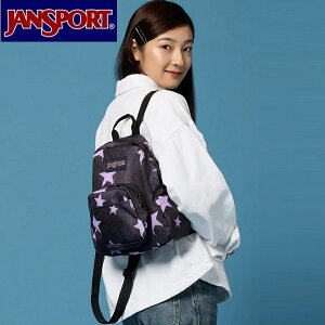 JANSPORT (�W�����X�|�[�c) Half Pint Mini Backpack Sprayed Stars Pastel Lilac �W�����X�|�[�c �n�[�t�p�C���g �~�j�o�b�N�p�b�N �X�v���[�h�X�^�[�Y �p�X�e�����C���b�N �R���p�N�g �����b�N �l�C ������