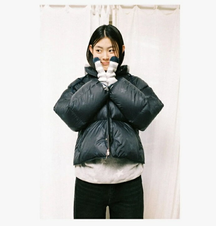 楽天市場】aeae（エーイーエーイー） STAR PUFFER DOWN JACKET スター 