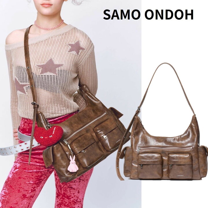 楽天市場】[SAMO ONDOH] pocket mug bag L baked tan ポケットマグ 