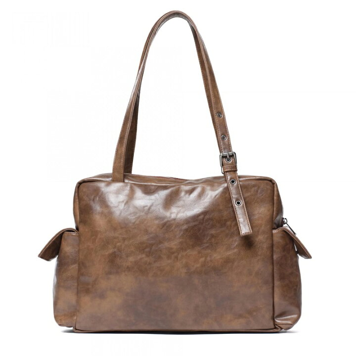 楽天市場】[SAMO ONDOH] pocket utility bag L baked tan ポケット 