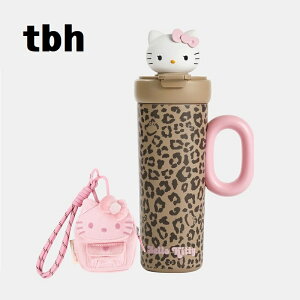 tbh (�e�B�[�r�[�G�C�`) Hello Kitty sun kissed stainless steel insulated tumbler 700ml (with mini bag) Leopard �n���[�L�e�B �T���L�X�g �X�e�����X �f�M�^���u���[ 700ml (�~�j�o�b�O�t��) ���I�p�[�h �؍��t�@�b�V