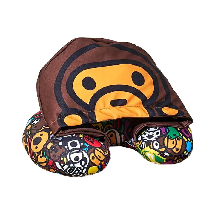 楽天市場】Starbucks (スターバックス) x BAPE Baby Milo Neck Pillow 