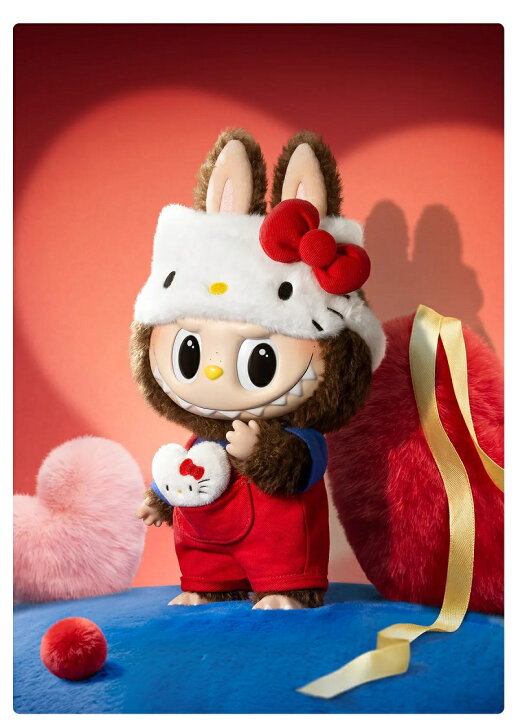 楽天市場】[Pop Mart] Labubu The Monsters x Hello Kitty Plush 