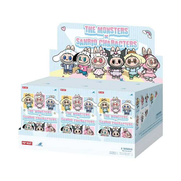 楽天市場】[Pop Mart] Labubu The Monsters x Sanrio Characters 
