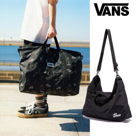 VANS (バンズ) Hanai Tote Bag - Black バンズ 花井祐介 トートバッグ ブラック VANS 花井祐介 Yusuke Hanai コラボ トートバッグ キャンバスバッグ ブラック グラフィック ユニセックス