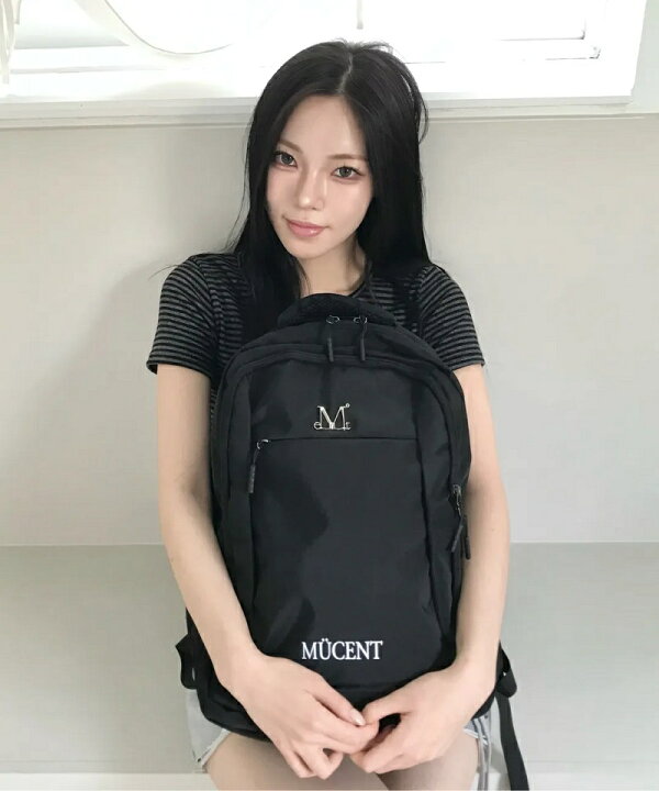 楽天市場】MUCENT (ムセント) Mikey Metal Logo Backpack Unisex 