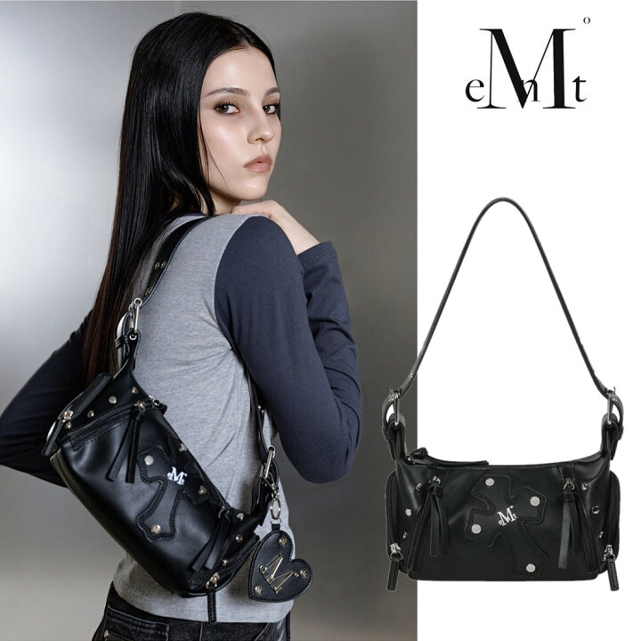 楽天市場】MUCENT (ムセント) Bael Cross Leather Patch Mini Shoulder 
