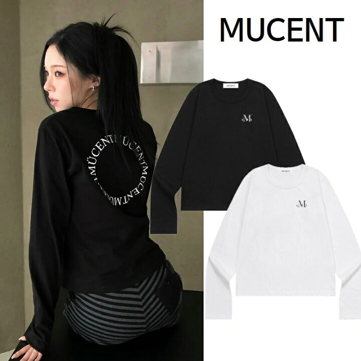 楽天市場】[MUCENT] Signature Back Round Circle Logo Long Sleeve 