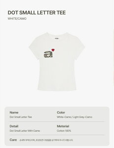 [aeae] 26S/S Dot Small Letter Tee 5Color [�G�[�C�[�G�[�C�[] 26S/S �h�b�g �X���[�� ���^�[ T�V���c 5�J���[ aeae �G�[�C�[�G�[�C�[ T�V���c ���� �h�b�g���S �X���[�����S 5�J���[ 26SS �V�� �؍��t�@�b�V��