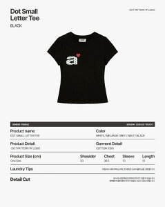 [aeae] DOT SMALL LETTER TEE (4Color) [aeae] �h�b�g �X���[�� ���^�[ T�V���c (4�J���[) �؍��t�@�b�V���� �؍��u�����h ���f�B�[�X ���� T�V���c ���S �l�C �x�X�g�Z���[ �J�W���A�� �؍����� ���{������