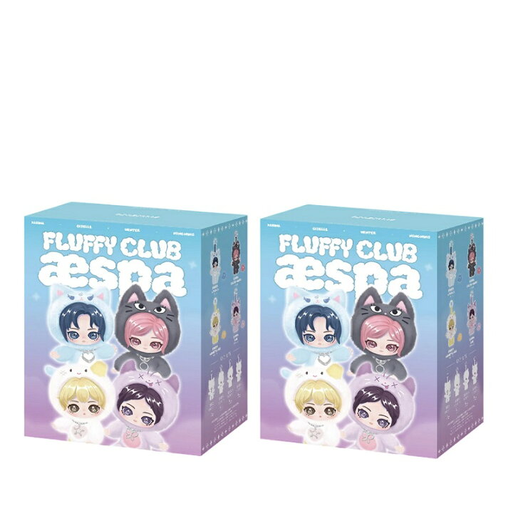 楽天市場】Pop Mart x Aespa Fluffy Club Series Vinyl Plush Doll