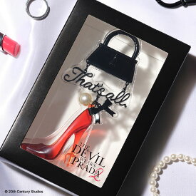 [MEGABOX] The Devil Wears Prada 2 Keyring [MEGABOX] プラダを着た悪魔 2 キーリング 韓国限定 メガボックス 映画グッズ プラダを着た悪魔 キーリング キーホルダー チャーム キャラクター かわいい 韓国直送 日本未発売