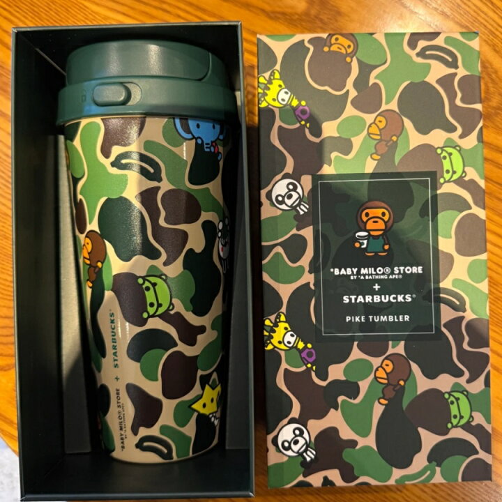 楽天市場】[Starbucks x BAPE] Baby Milo Tumbler 473ml 