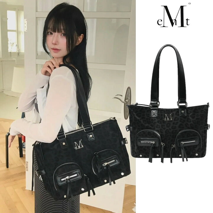 楽天市場】MUCENT (ムセント) Lausanne Leopard Metal Logo Shoulder 