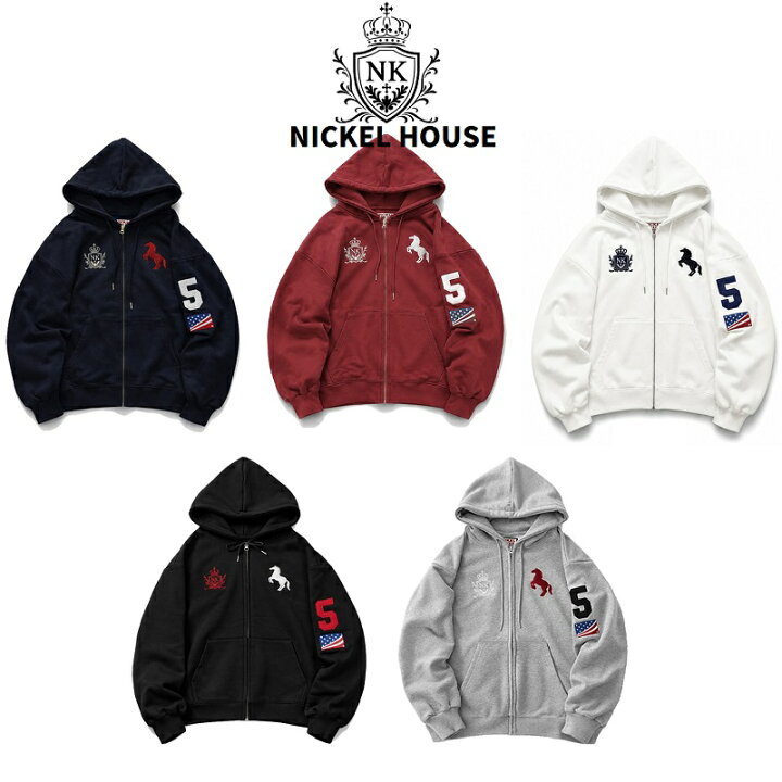 楽天市場】NICKEL HOUSE ニッケルハウス NICKEL 26 DONKEY HOOD ZIP-UP 
