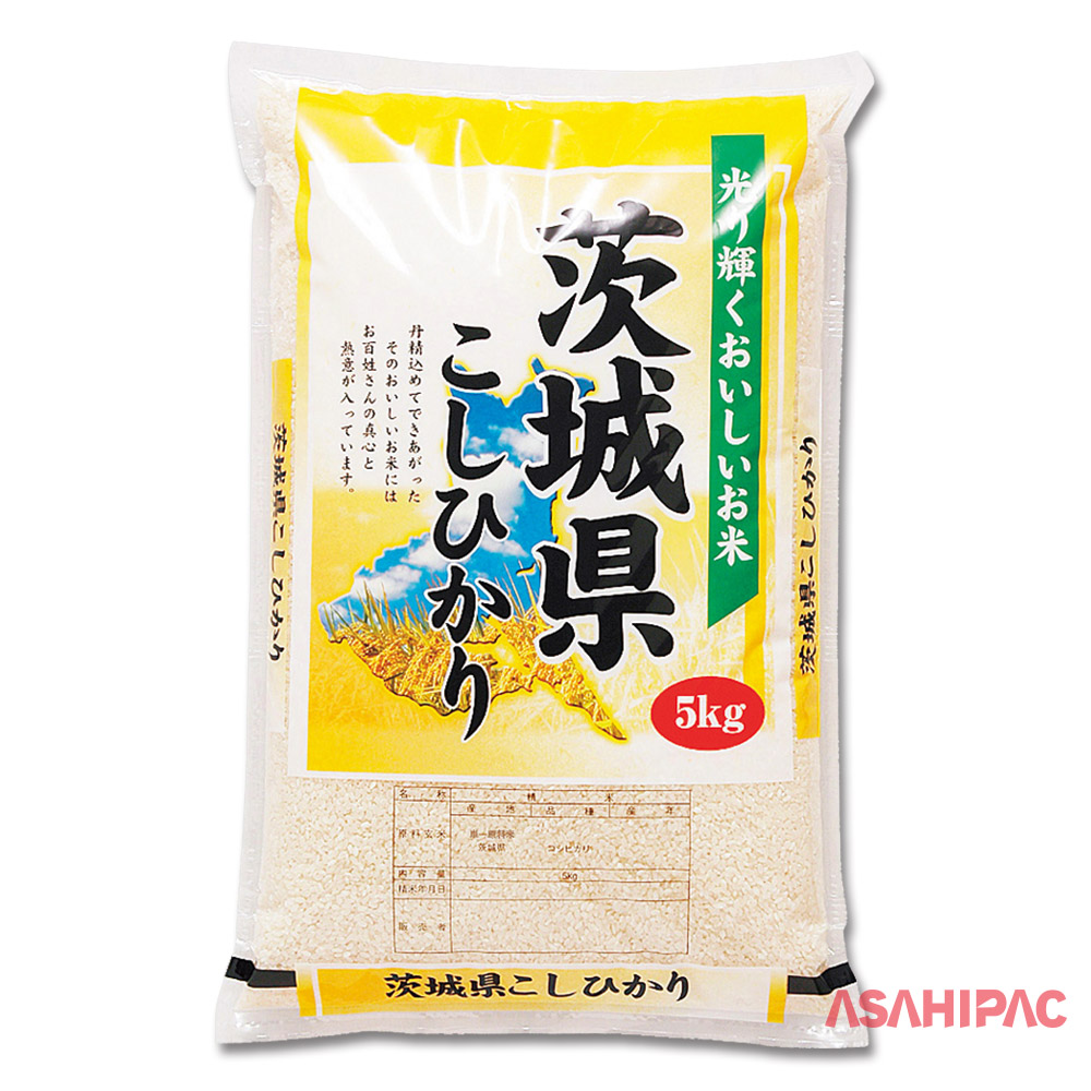 米袋 ポリポリ 光り輝く・茨城県こしひかり 5kgのサムネイル