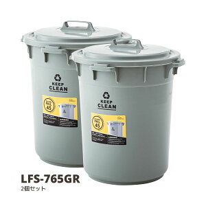 y|Cg5{ 12/4 20:00`12/11 01:59܂ŁzS~   2Zbg Ehy[45L O[ W42.5×D42.5×H52 ݔ cJx[X K[WCt LFS-765GR