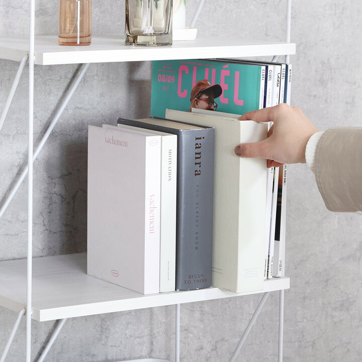 楽天市場】オープンラック EZBOワイヤーラック4段 40幅 ホワイト 