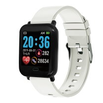楽天市場】ホワイト 白（スマートウォッチ本体｜スマートフォン 