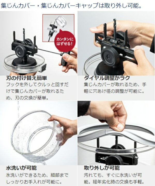 楽天市場】パナソニック Panasonic ユニバーサルホルソー 60-160 