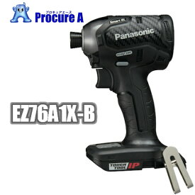 パナソニック/Panasonic EZ76A1X-B 充電インパクトドライバー　Dual※こちらの商品は本体のみです※電動工具 プロ用 現場 連続作業 解体 LED 防塵・耐水