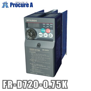 OHd@ MITSUBISHI ȒPE`Co[^ FREQROL-D700V[Y O200V Kp[^e0.75kW FR-D720-0.75K