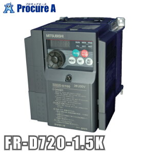 OHd@ MITSUBISHI ȒPE`Co[^ FREQROL-D700V[Y O200V Kp[^e1.5kW FR-D720-1.5K