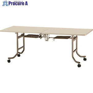 TOKIO �܏�ݎ��t���C�g�e-�u�� 1800X900mm �j���[�O���[ FLTS-1890 NG 1�� ����120-2584�y������ϕs�z�y�����s�x���ρz���ԏ�n��