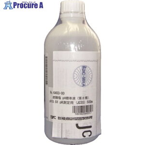  PHvp Y_pHWt(JCSS) 500ml pH10.01 (64 6403-00 1{ 166-4321yϕszysxρz