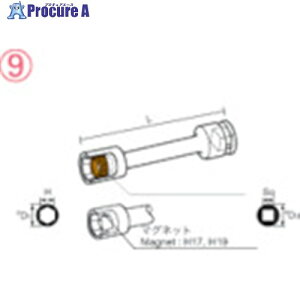 �i�b�N �}�O�l�b�g�`���[�u�A�� �G�N�X�e���V����12.7x19mmx100L 419EMT10 1�� ����853-2229 �y�����s�x���ρz