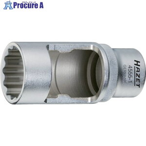 HAZET �C���W�F�N�V�����m�Y���\�P�b�g �����p12.7mm �Ε�27mm 4555-1 1�� ����868-9246 �y�����s�x���ρz