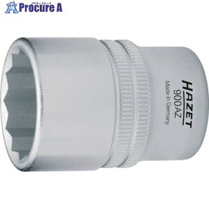 HAZET �\�P�b�g�����` �C���`�T�C�Y(12�p�^�C�v�E�����p12.7mm�E�Ε�19/32�C���`) 900AZ-19/32 1�� ����868-9557 �y�����s�x���ρz