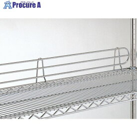 ERECTA バックレッジ (スーパーシリーズ・ワイヤーシェルフ用)間口760mm用 有効高さ100mm BLT760 1本 ■▼146-3851【代引決済不可】【送料都度見積】
