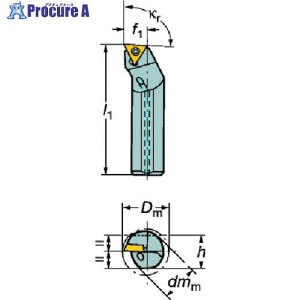 SANDVIK �R���^�[��107 �|�W�`�b�v�p���d�{�[�����O�o�C�g(210) E08K-STFCL 06-R (210) 1�{ ����570-7919 �y�����s�x���ρz ��KO521