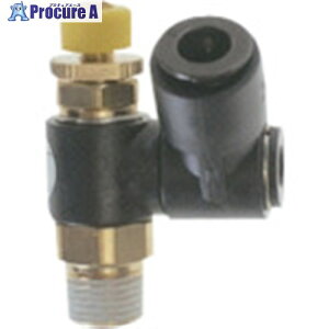 チヨダ フジスピードコントローラβ(樹脂)メーターアウト 12mm・R1/2 B12R-04SC-O (メーターアウトタイプ) 1個 ■▼808-2475 【送料都度見積】