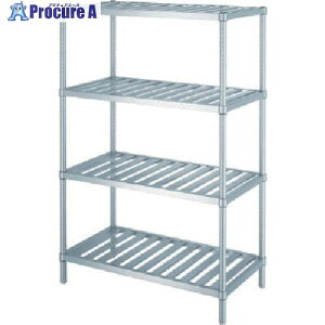 �V���R�[ �X�e�����X���b�N(�X�m�R�I�^�C�v)4�i RSN4�^ SUS304 1188×888×1800 RSN4-12090 1�� ����129-7253 ���l��l����s��