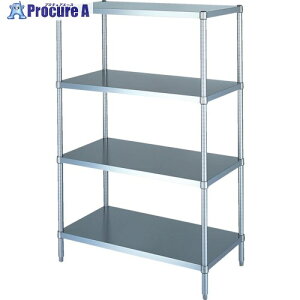 �V���R�[ �X�e�����X���b�N(�x�^�I�^�C�v)4�i RBN4�^ SUS304 1188×738×1800 RBN4-12075 (SUS304) 1�� ����129-7334 ���l��l����s��