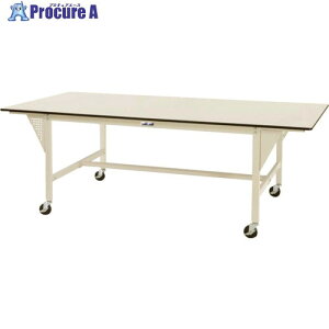 ���}�e�b�N �y�ʍ�Ƒ� ���[�N�e�[�u�� ���C�h�^�C�v �ړ��� W2400×D1200×H856mm SWPWC-2412-II 1�� ����132-9112