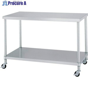 �V���R�[ �X�e�����X(SUS430)��Ƒ�x�^�I�L���X�^�[�t ��100�S���� 750×450×800 WBC-7545-R100 1�� ����133-5381 ���l��l����s��