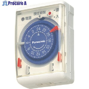 Panasonic 24���Ԃ��肩�����^�C�}�[ �R���Z���g������ �z���C�g WH3301WP 1�� ����144-6775 �y�����s�x���ρz ��YA513