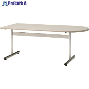 TOKIO �~�[�e�B���O�e�[�u�� ���ȉ~�^ 1800X900 �j���[�O���[ TT-1890US NG 1�� ����146-1516 �y�����s�x���ρz���ԏ�n��