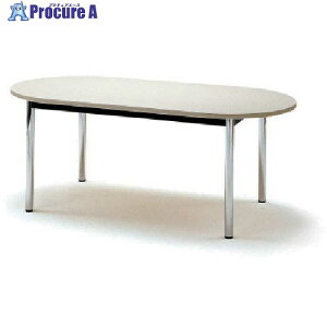 TOKIO �~�[�e�B���O�e�[�u�� �ȉ~�^ 1800×750mm �j���[�O���[ �l�I�O���[ TC-1875R NG 1�� ����147-7212 �y�����s�x���ρz���ԏ�n��