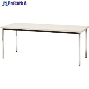 TOKIO �~�[�e�B���O�e�[�u�� �p�r 1800X600mm �z���C�g TD-1860K WH 1�� ����147-7215 �y�����s�x���ρz���ԏ�n��