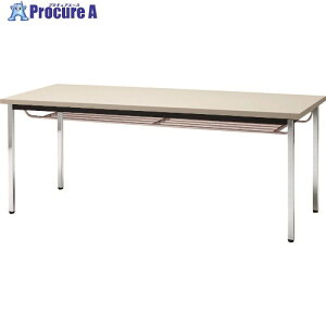 TOKIO �~�[�e�B���O�e�[�u�� �p�r�I�t 1500×750mm �j���[�O���[ �l�I�O���[ TD-1575TK NG 1�� ����148-1981 �y�����s�x���ρz���ԏ�n��