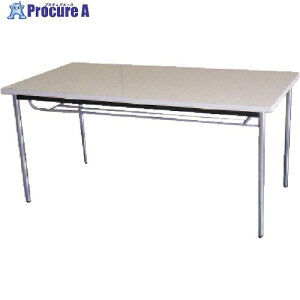 TOKIO �~�[�e�B���O�e�[�u�� �ۋr�I�t 1500×750mm �j���[�O���[ �l�I�O���[ TD-1575TM NG 1�� ����148-1988 �y�����s�x���ρz���ԏ�n��