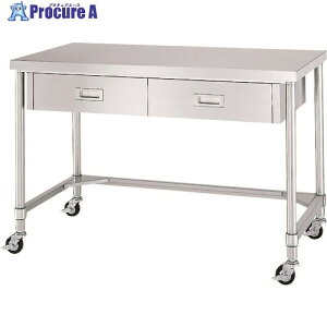 VR[ XeX(SUS304)ƑЖʈotOgLX^[t 100E^ 900×750×800 WDTNC-9075-U100 1 162-6923 lls