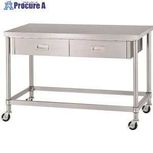 �V���R�[ �X�e�����X(SUS304)��Ƒ�Жʈ��o�t�l���g�L���X�^�[�t ��100�S���� 600×450×800 WDZNC-6045-R100 1�� ����162-6926 ���l��l����s��