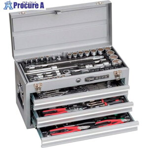 TONE �����p�H��Z�b�g �c�[���Z�b�g(�V���o�[) �Ԍ�508×���s232×����302mm �����p9.5mm�A12.7mm TSXT95021SV 1S ����230-4602�y������ϕs�z ��YA513