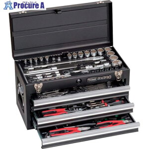 TONE �����p�H��Z�b�g �c�[���Z�b�g(�}�b�g�u���b�N) �Ԍ�508×���s232×����302mm �����p9.5mm�A12.7mm TSXT95021BK 1S ����230-4603�y������ϕs�z ��YA513