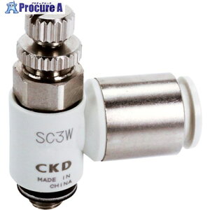 CKD �X�s�[�h�R���g���[���G���{�^�C�v �����^�b�`�p��t SC3W-M3-4-O 1�� ����249-5421�y������ϕs�z�y�����s�x���ρz